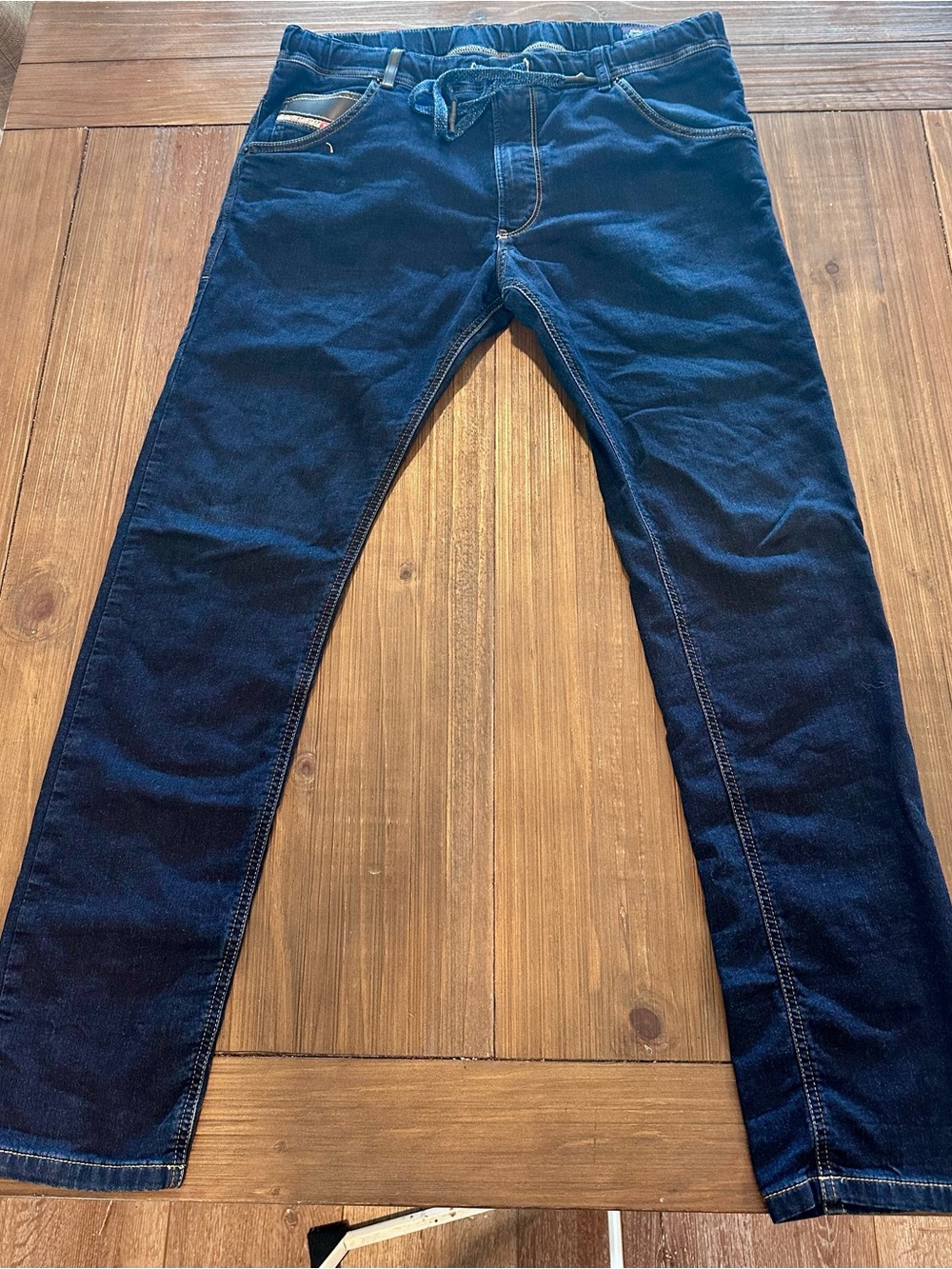 Diesel Men's Skinny Jeans in Deep Indigo Blue